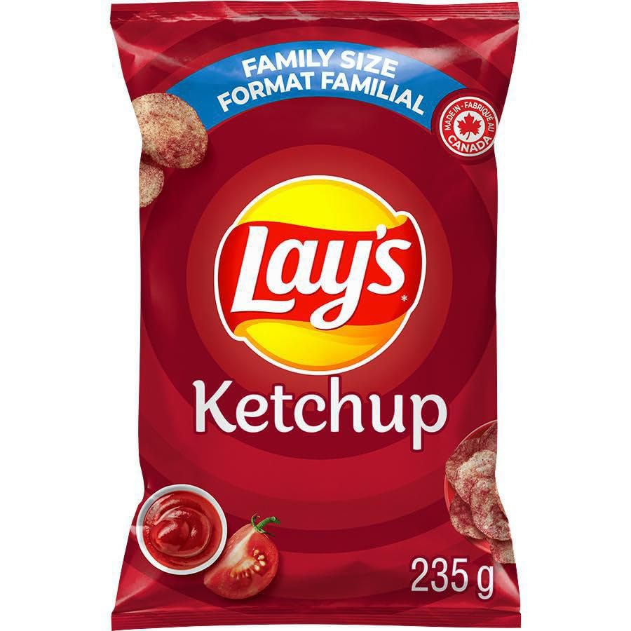 Lay's Chips Ketchup 220g (CANADA)