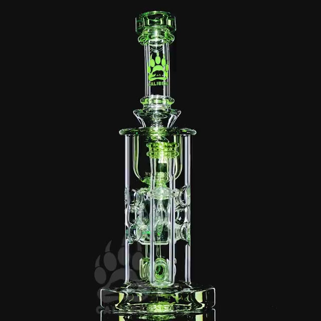 Calibear Cascade Flower Of Life Klein Recycler Dab Rig (ONLINE ONLY)