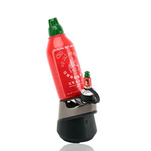 Sriracha Bottle PuffCo Peak Attachment (ONLINE ONLY)