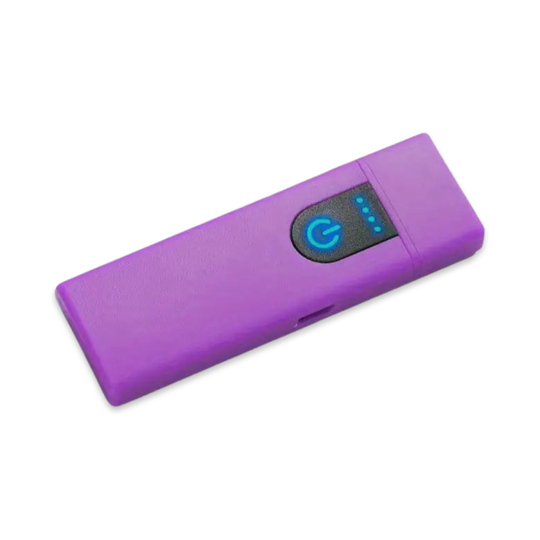 USB Flameless Rechargeable Lighter - Purple