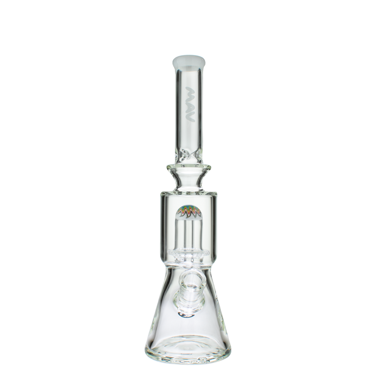 13" Wig Wag UFO Beaker Water Pipe - White