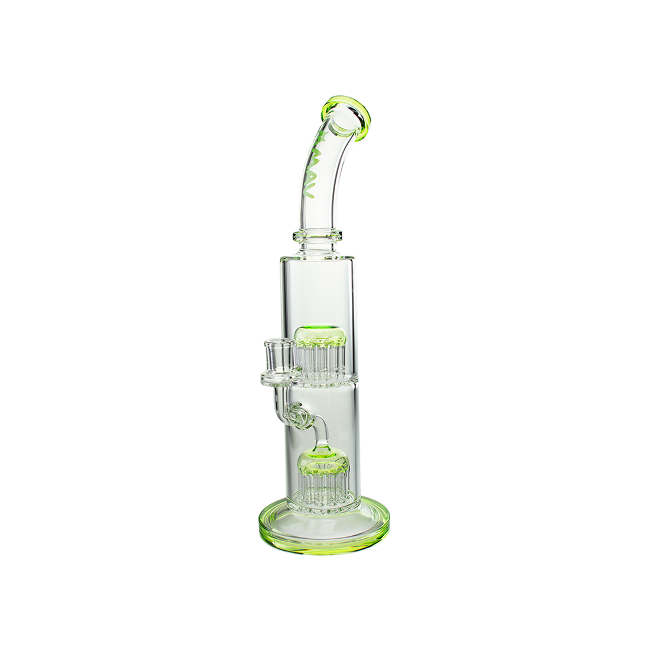 13" Double Tree Chamber Waterpipe - Ooze