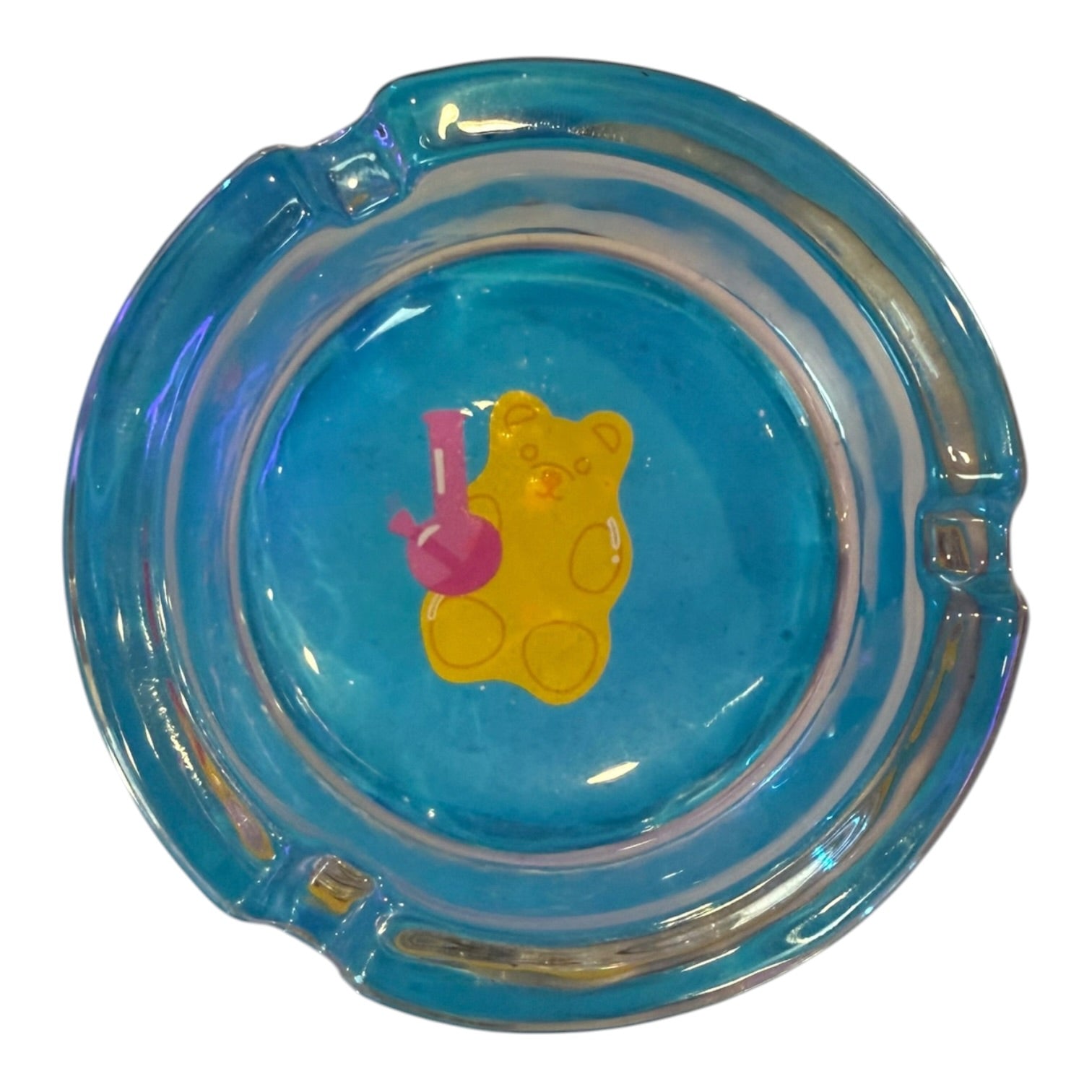 Giddy - 3" Glass Ashtrays
