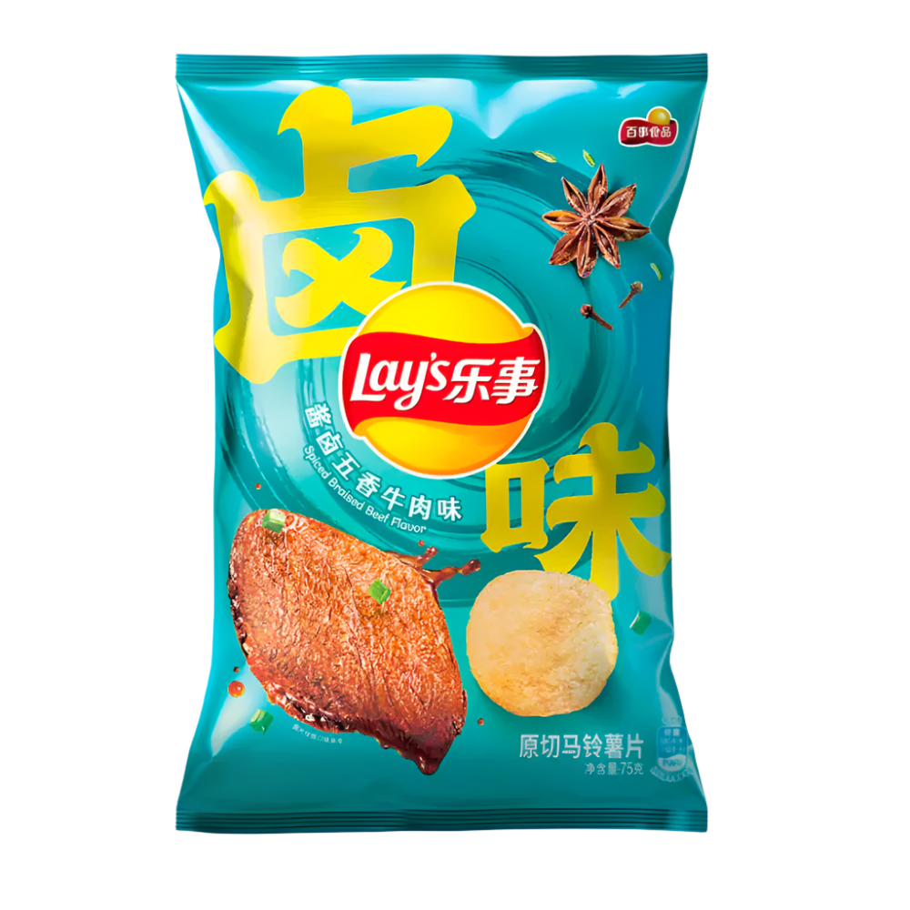 Lay's Spiced Beef 70g (China)