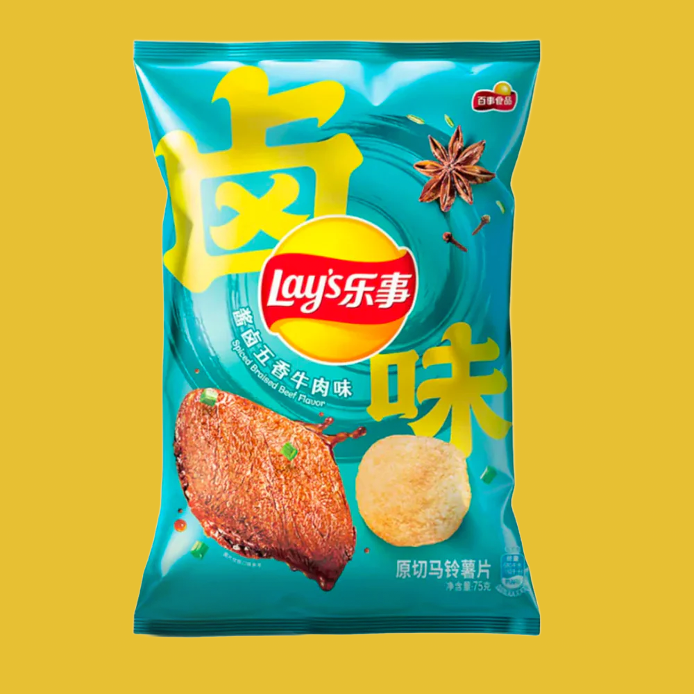 Lay's Spiced Beef 70g (China)