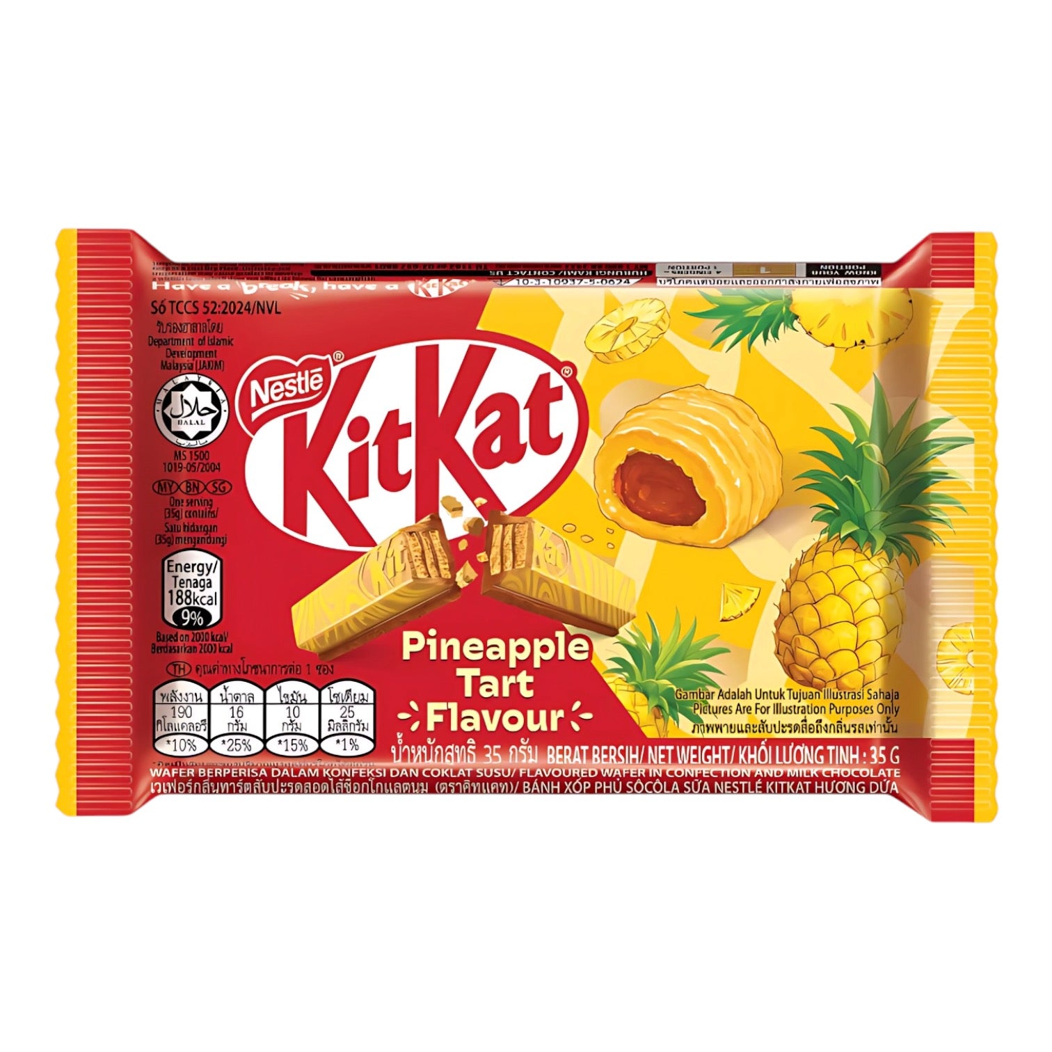 KitKat Pineapple Tart 35g (MALAYSIA)