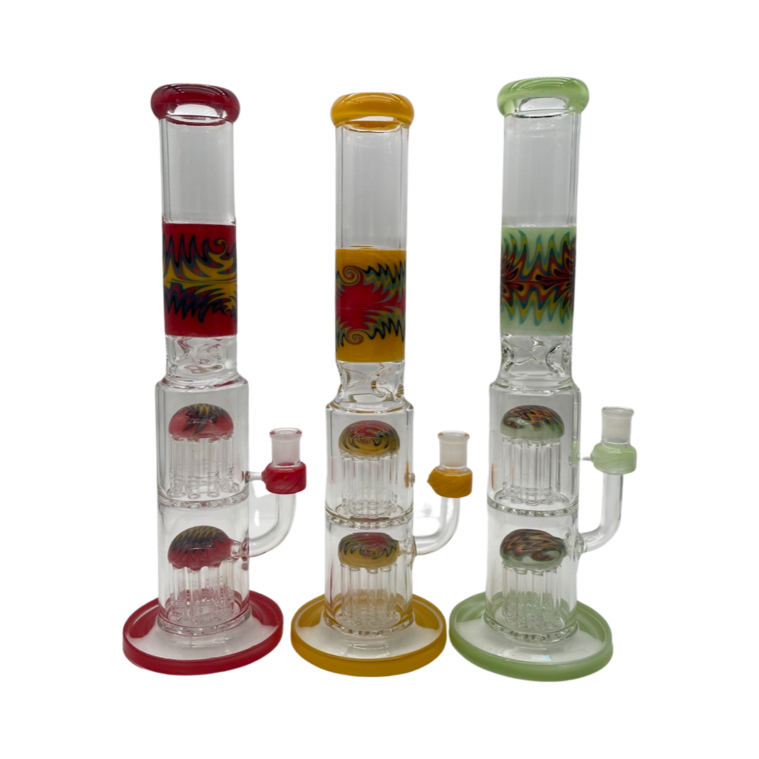 Wag Wig Double Tree Perc Bong