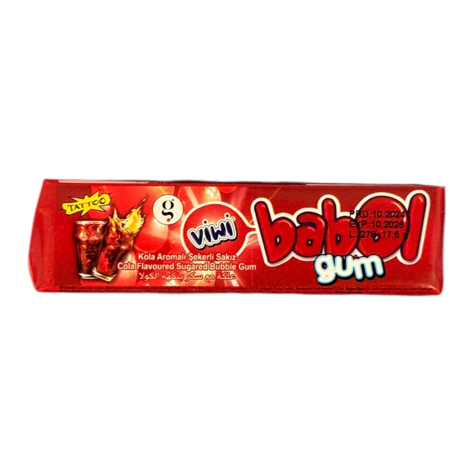 Babol Gum Cola 3g (TURKEY)