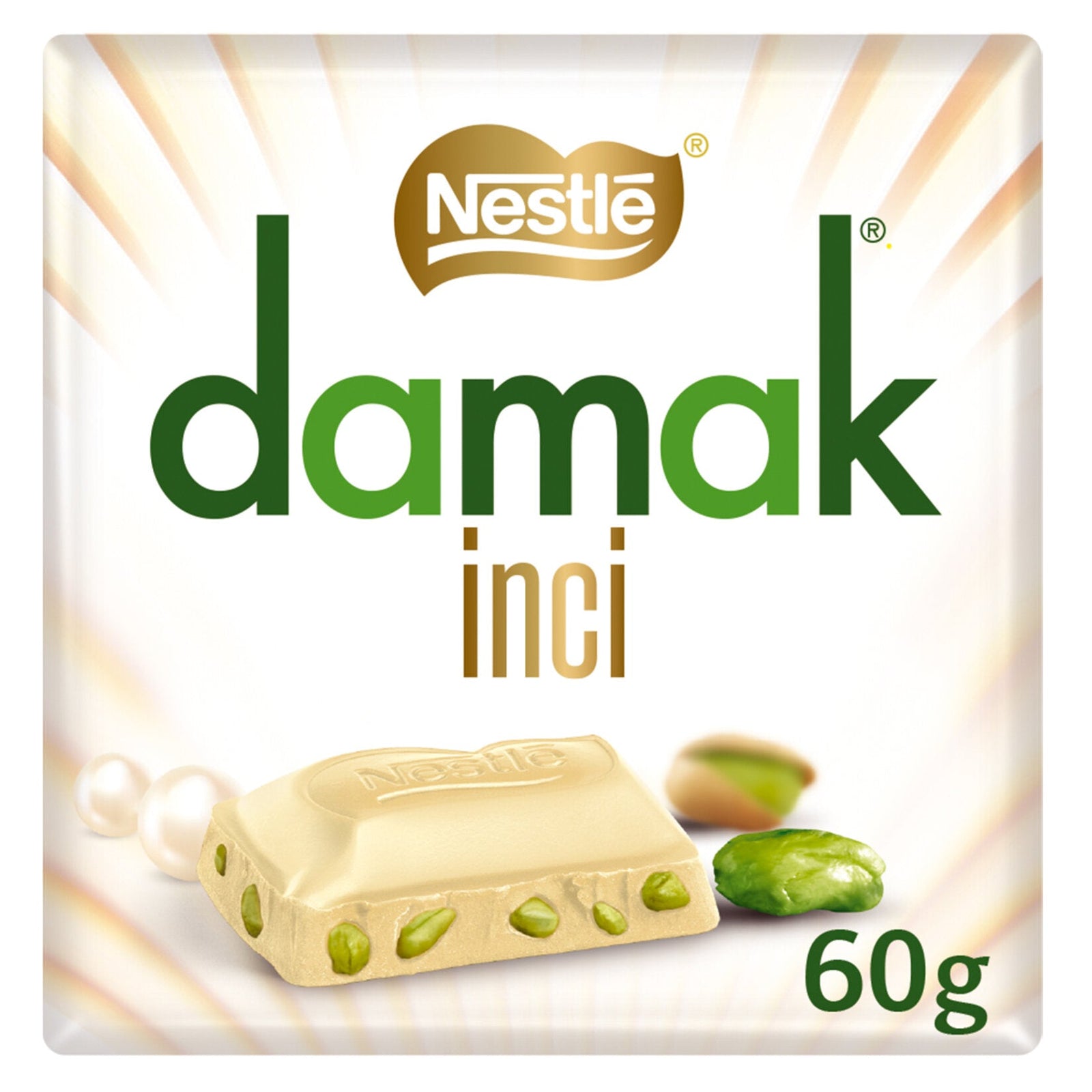 Damak White Chocolate w/ Pistachio (TURKEY)