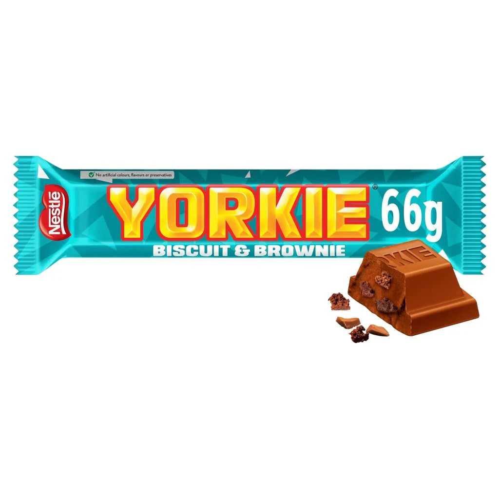 Yorkie Duo Biscuit & Brownie 66g (UK)