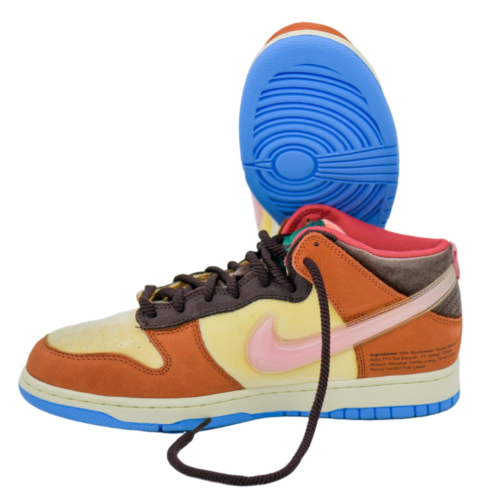 Nike Dunk Mid Social Status Chocolate Milk Size 9.5