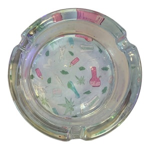 Giddy - 3" Glass Ashtrays
