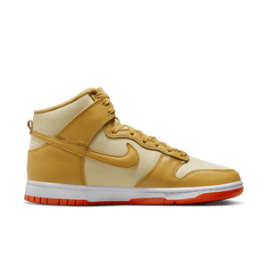 Nike Dunk High Retro PRM Wheat Gold Safety Orange Size 13
