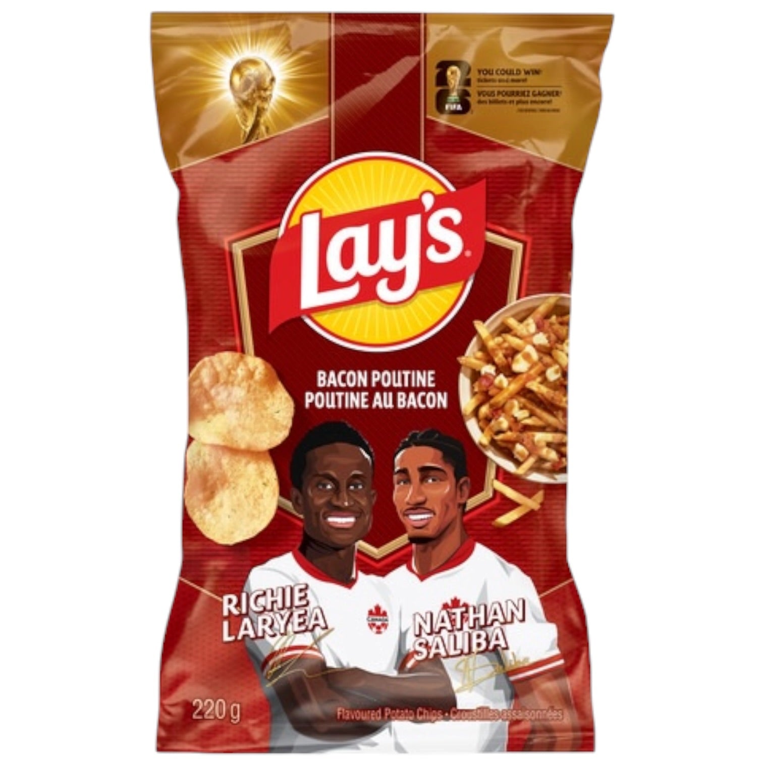 Lay's Chips Bacon Poutine World Cup Edition 60g (CANADA)