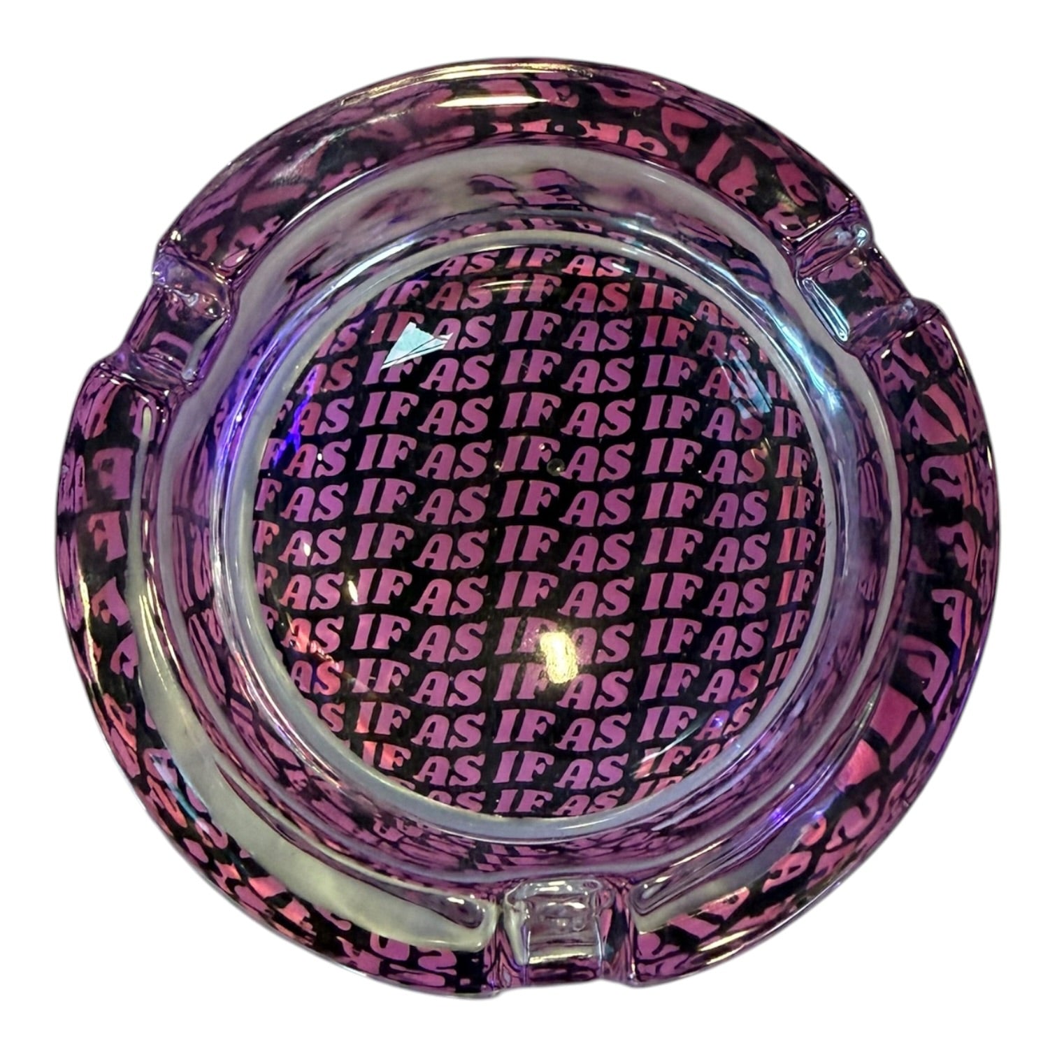 Giddy - 3" Glass Ashtrays