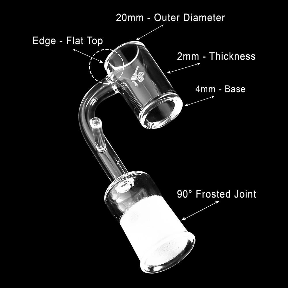 ENAIL ORIGINAL QUARTZ BANGER - 90° DEGREE | YL (ONLINE ONLY)