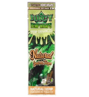 Juicy Jay's Terp Enhanced Hemp Wraps 2pk
