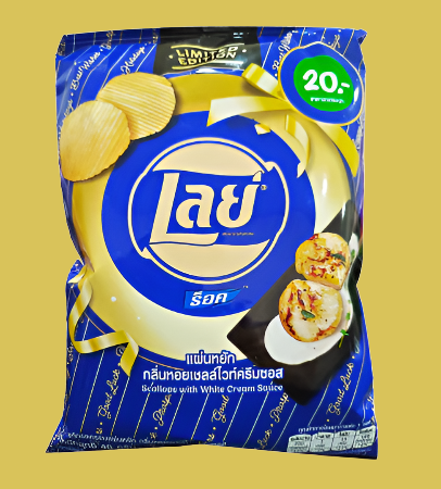 Lays Scallop Cream Sauce 40g (THAILAND)