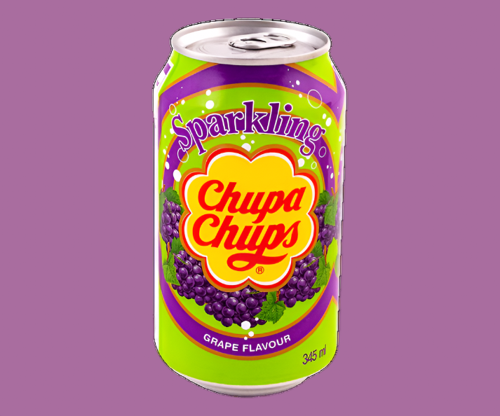 Chupa Chups Drink Grape 345mL (UK)