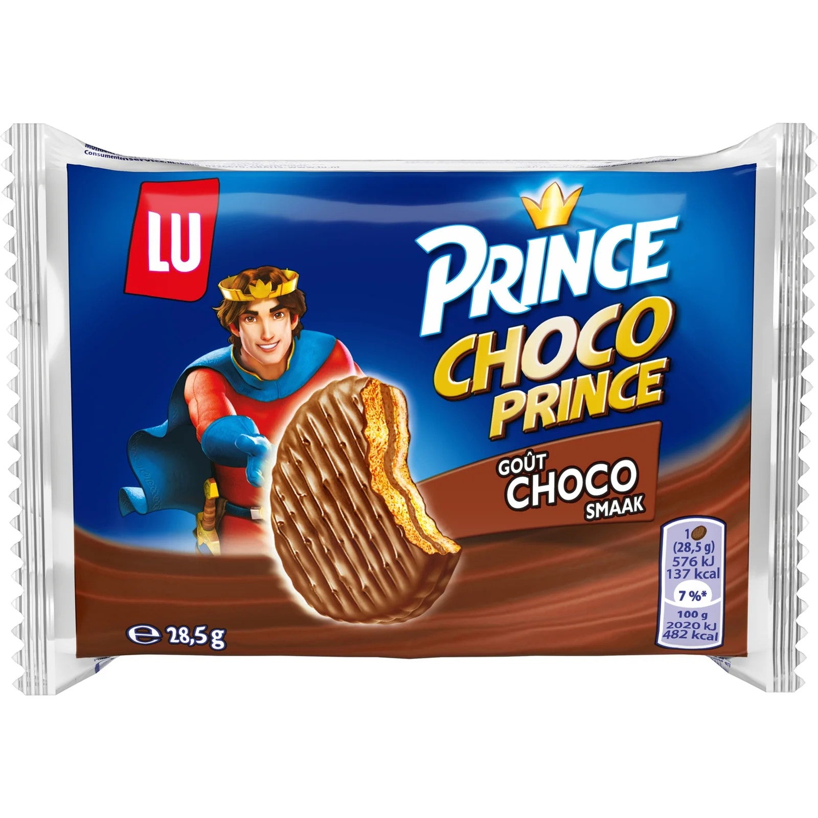 LU Choco Prince Chocolate Cookies 28.5g (BELGIUM)
