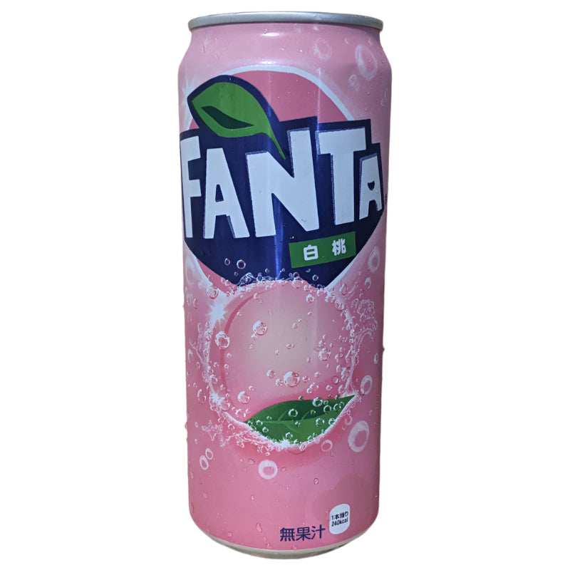 Fanta White Peach Can 500mL (JAPAN)