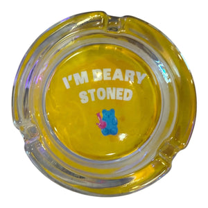 Giddy - 3" Glass Ashtrays