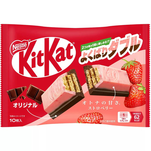 KitKat Double Strawberry & Chocolate 116g (JAPAN)