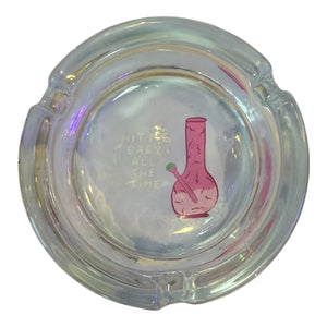Giddy - 3" Glass Ashtrays