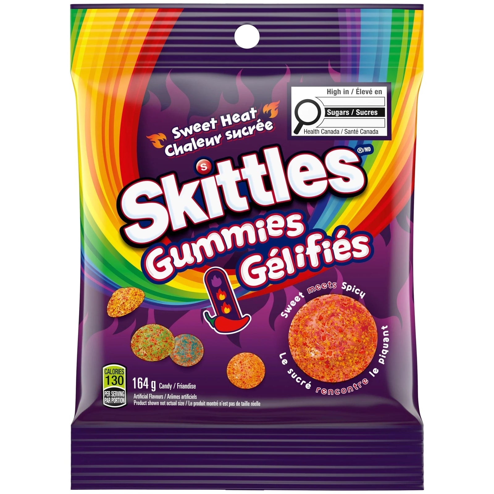 Skittles Gummies Sweet Heat 164g (CANADA)