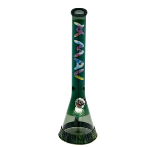 18" Color Float Beaker Bong Forest Green Tie-dye Match LimitedMANDALA yellow 13" Beaker Base Bong (ONLINE ONLY)