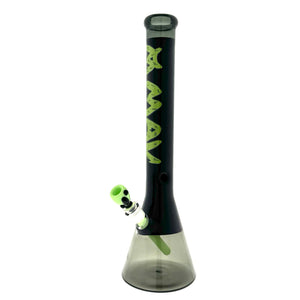 18" Color Float Beaker Bong Black Slime Drip Match LimitedMANDALA yellow 13" Beaker Base Bong (ONLINE ONLY)