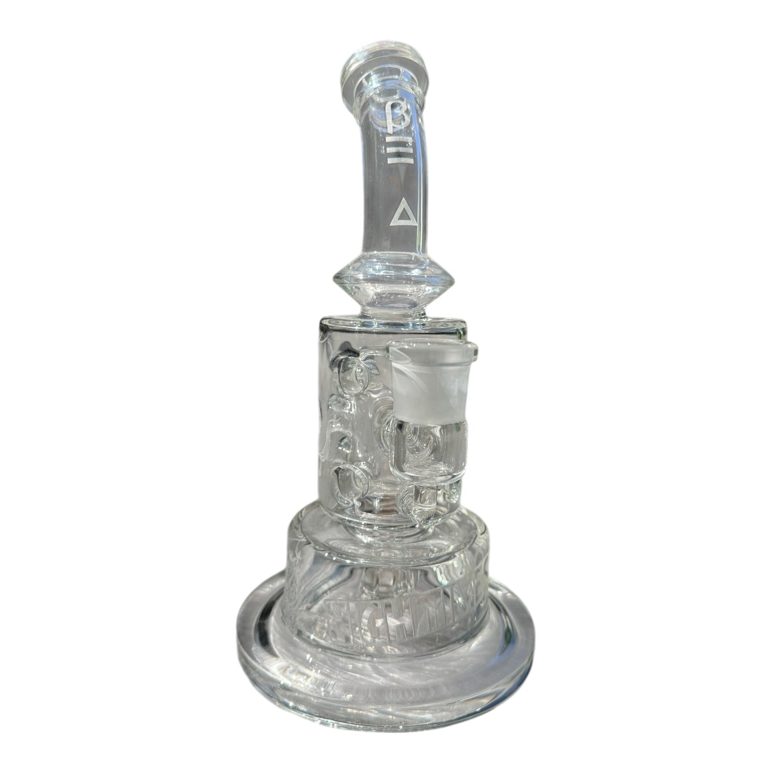 Beta Glass Labs Petra XL High Times Custom Sandblasted #2 18mm Custom 1 of 1