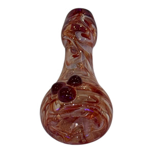 Squish Chillum with Dots  HERBALGLASS