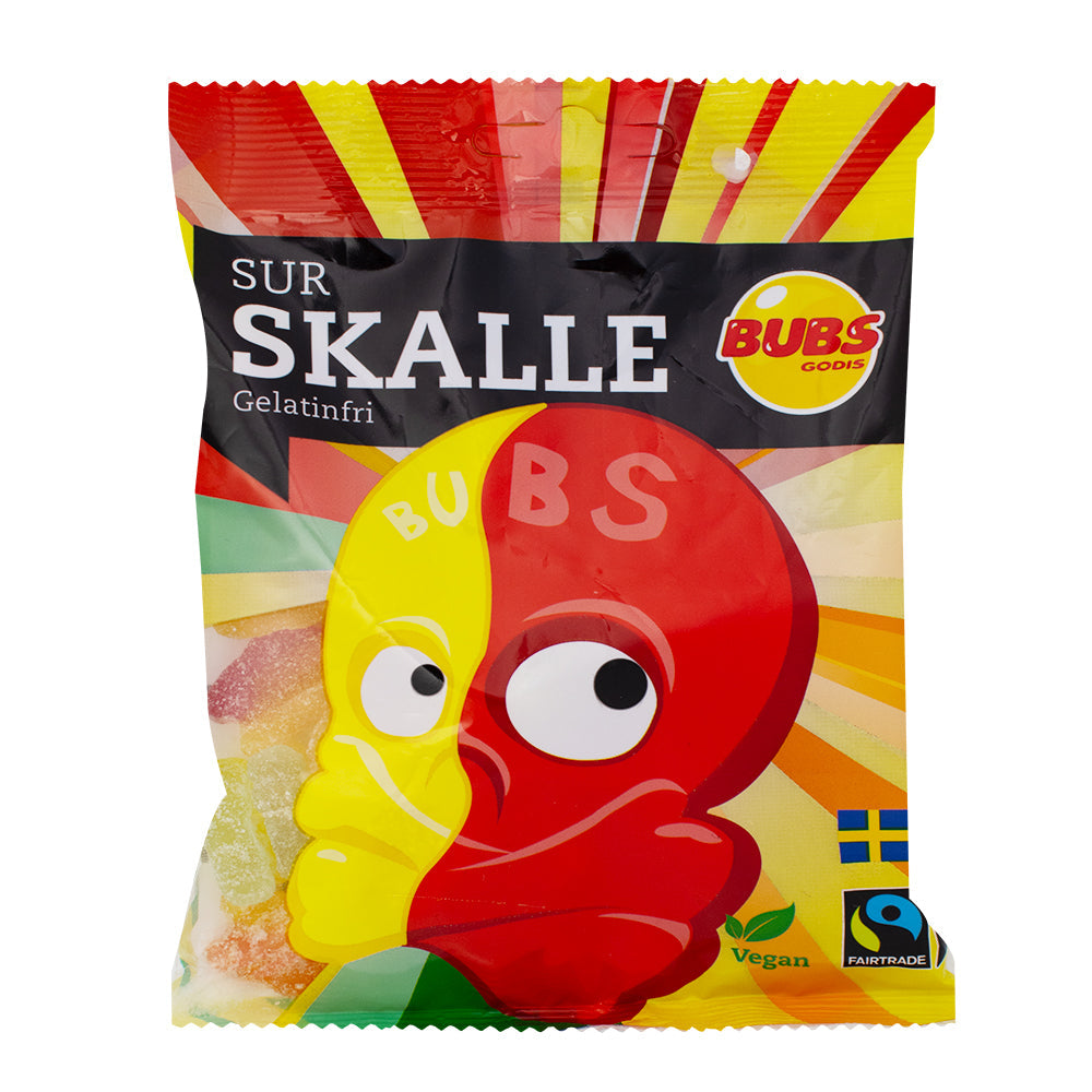 Bubs Sour Skull 90g (SWEDEN)