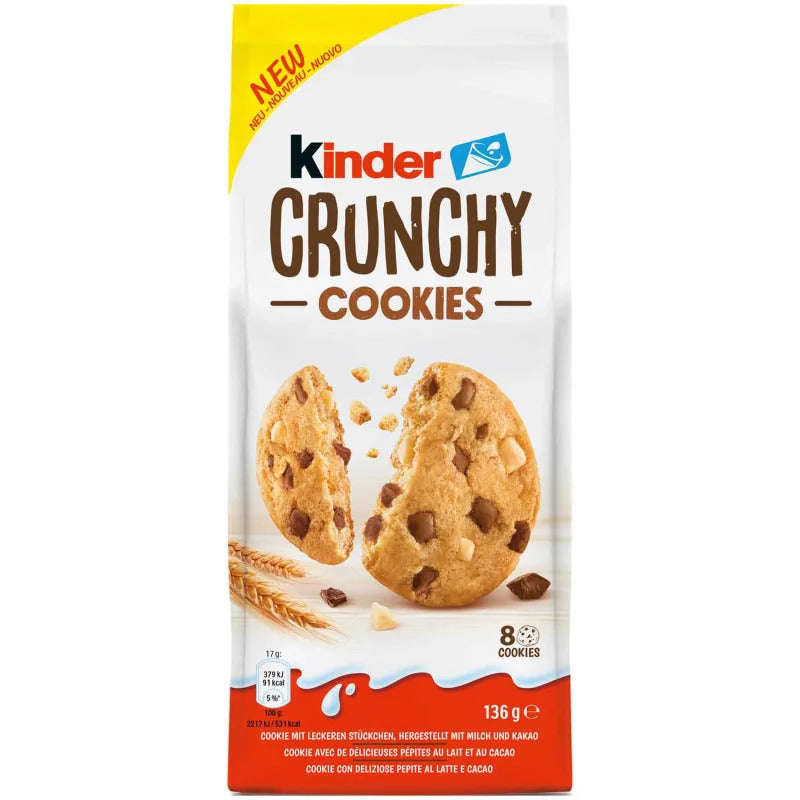 Kinder Crunchy Cookies 136g (GERMANY)