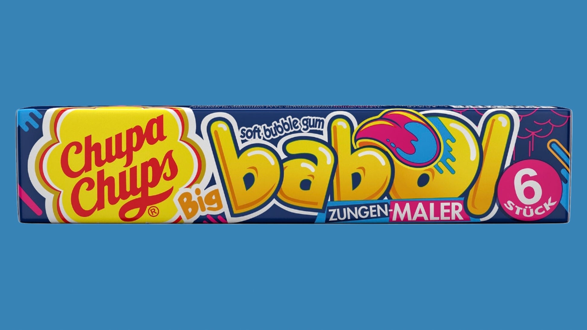 Chupa Chups Big Babol Zungenmaler Gum 27.6g (Netherlands)