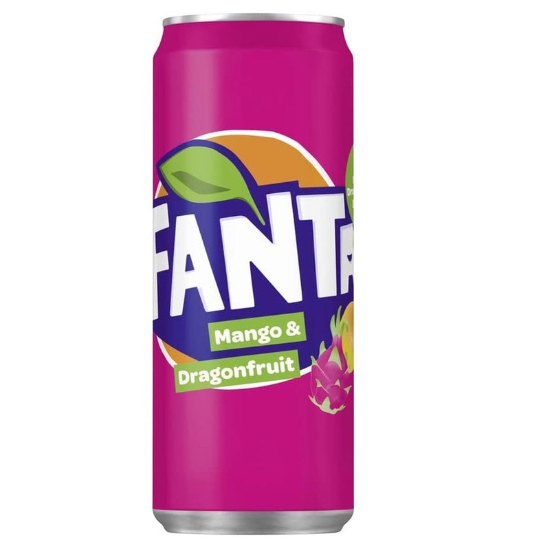 Fanta - Mango Dragon Fruit 330mL (FRANCE)