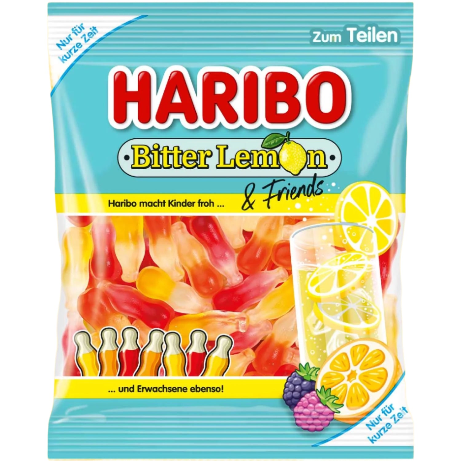 Haribo Candy Bitter Lemon & Friends 160g (GERMANY)