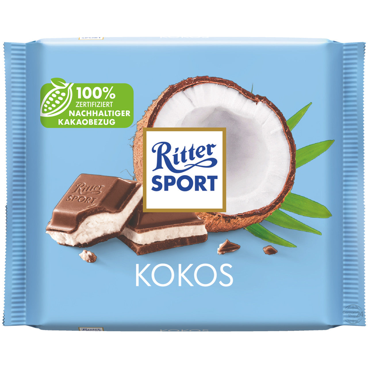 Ritter Sport Kokos 100g (GERMANY)