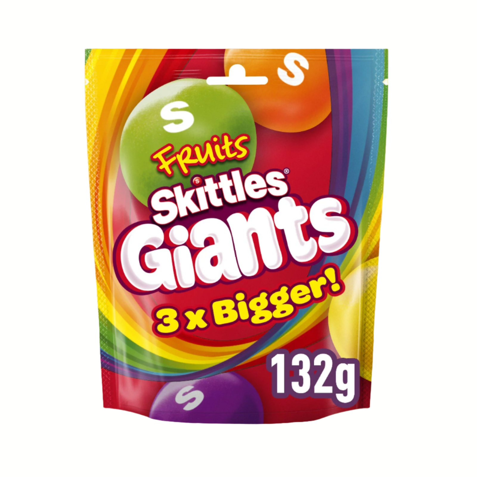 Skittles Giants 3x Bigger 132g (UK)