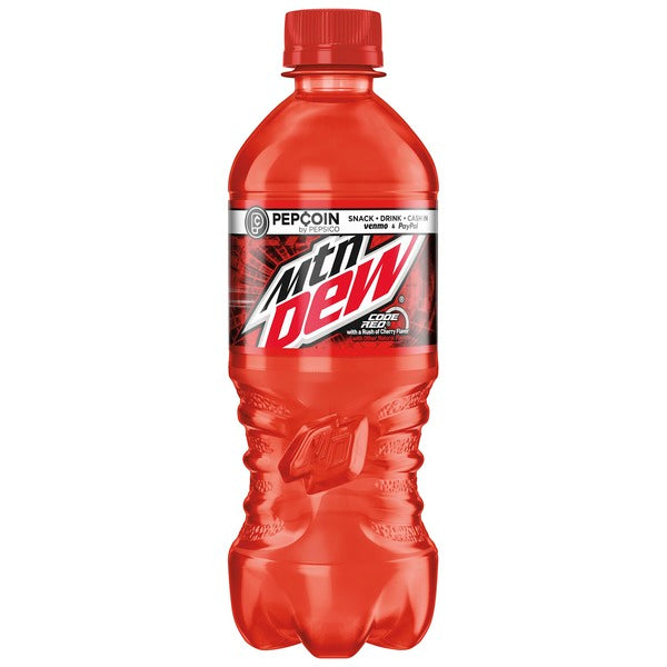 Mountain Dew Code Red 20oz (RARE AMERICAN)