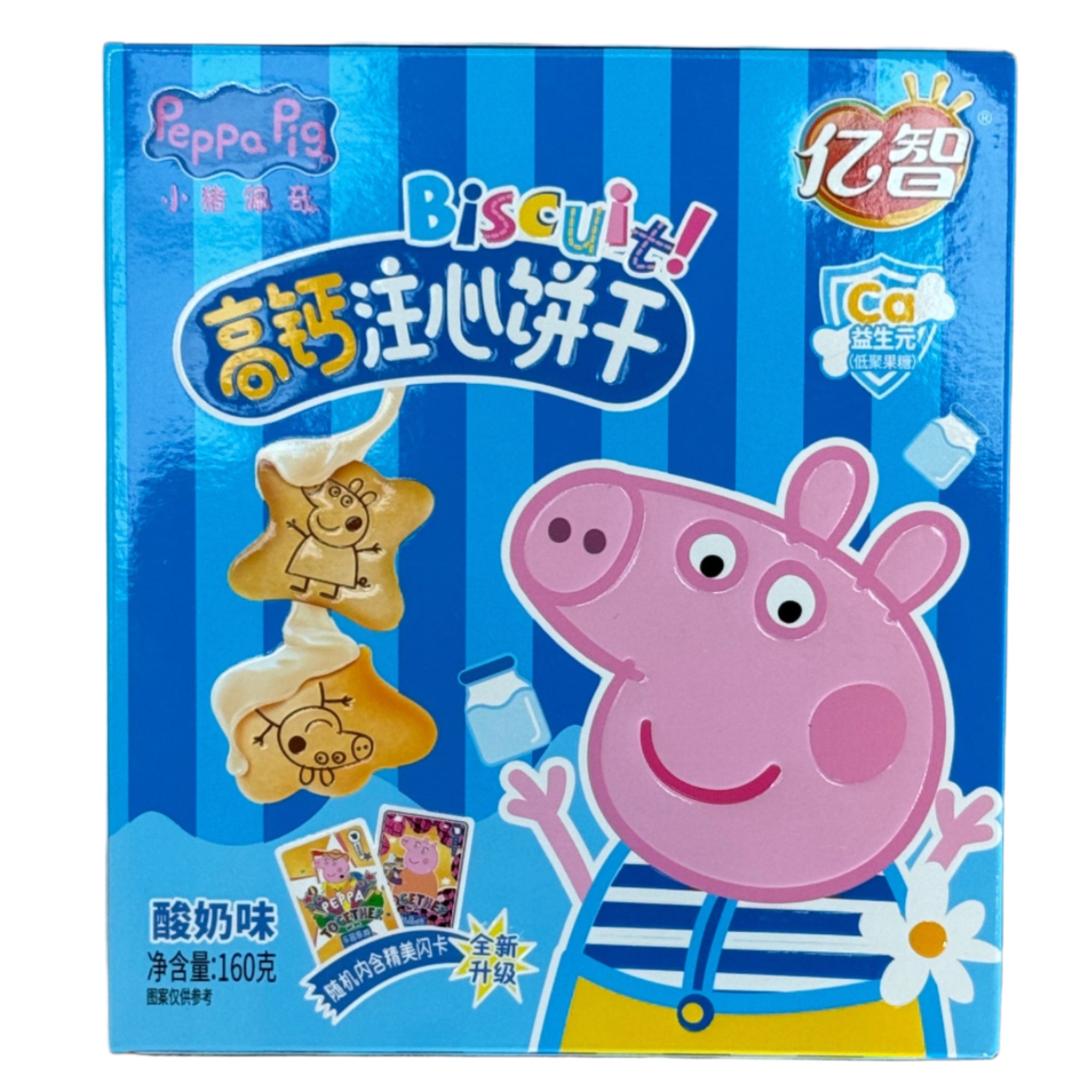 Peppa Pig Biscuit Yogurt Flavor (China) 160g