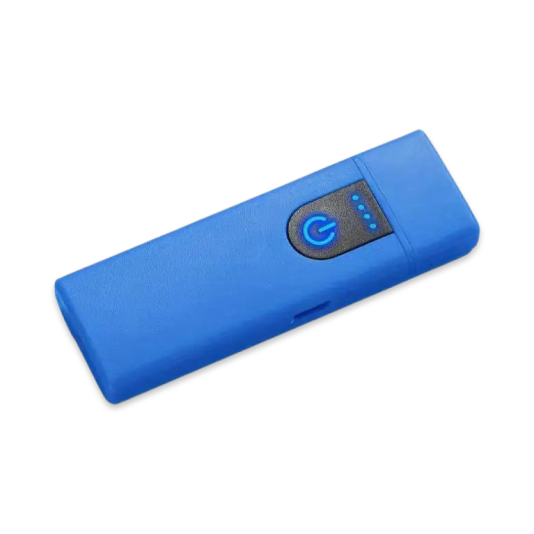 USB Flameless Rechargeable Lighter - Navy Blue