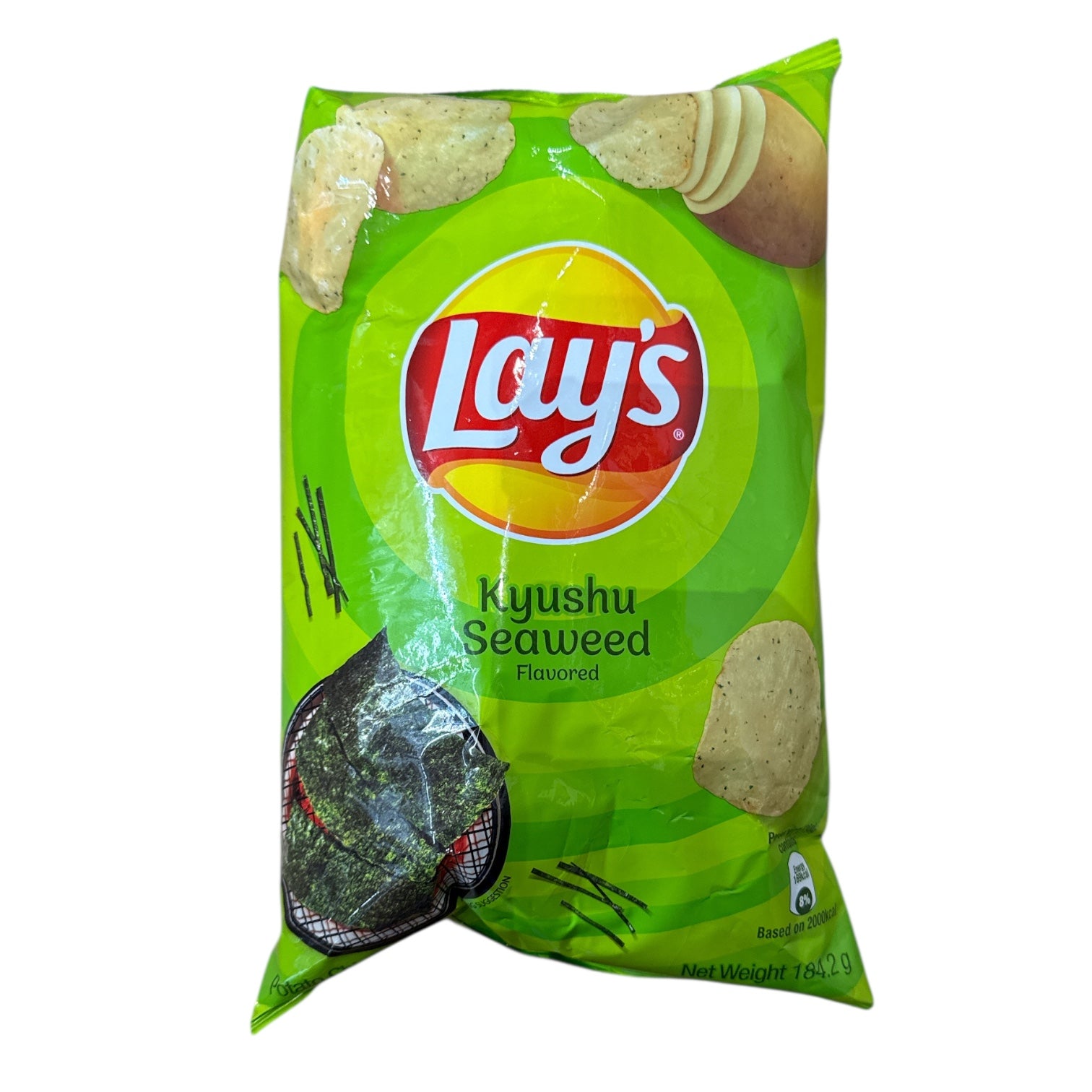 Lay's Chips Rock-Fired Seaweed 184g (CHINA)