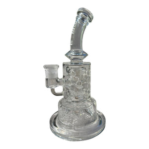 Beta Glass Labs Petra XL High Times Custom Sandblasted #2 18mm Custom 1 of 1