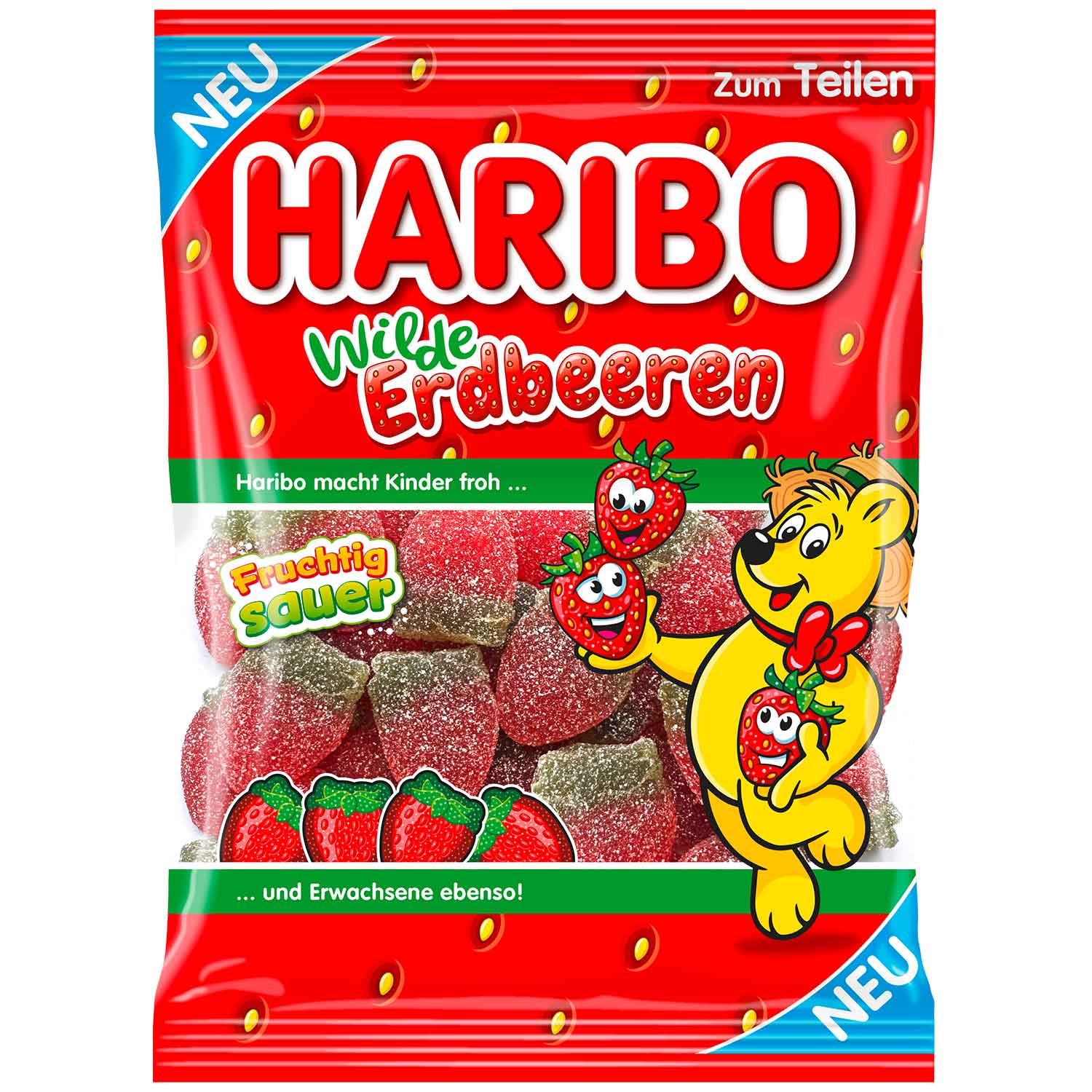 Haribo Candy Wilde Erdbeeren 175g (GERMANY)