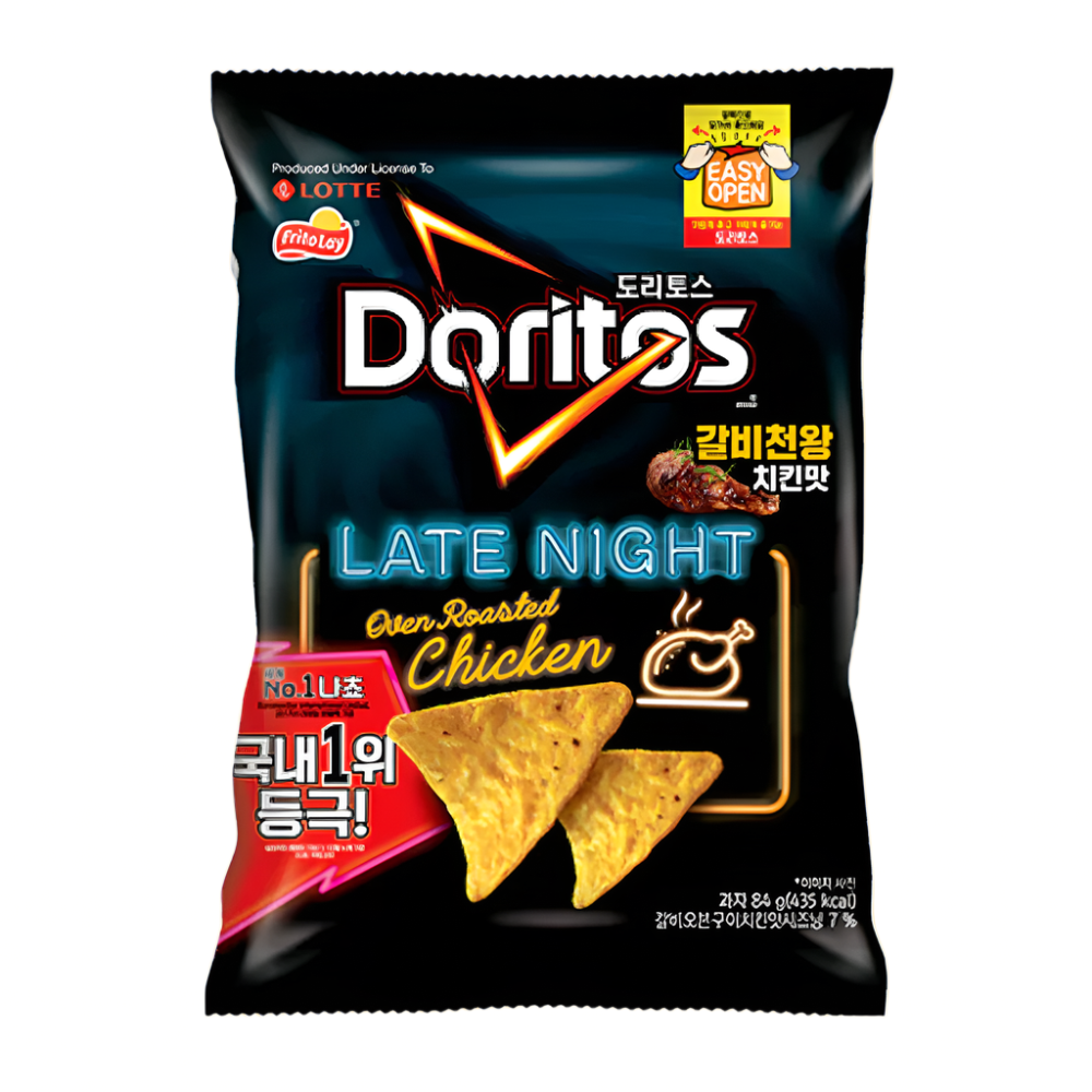 Doritos Late Night Oven Roasted (Seasoned Galibi) Chicken 84g (Korea)