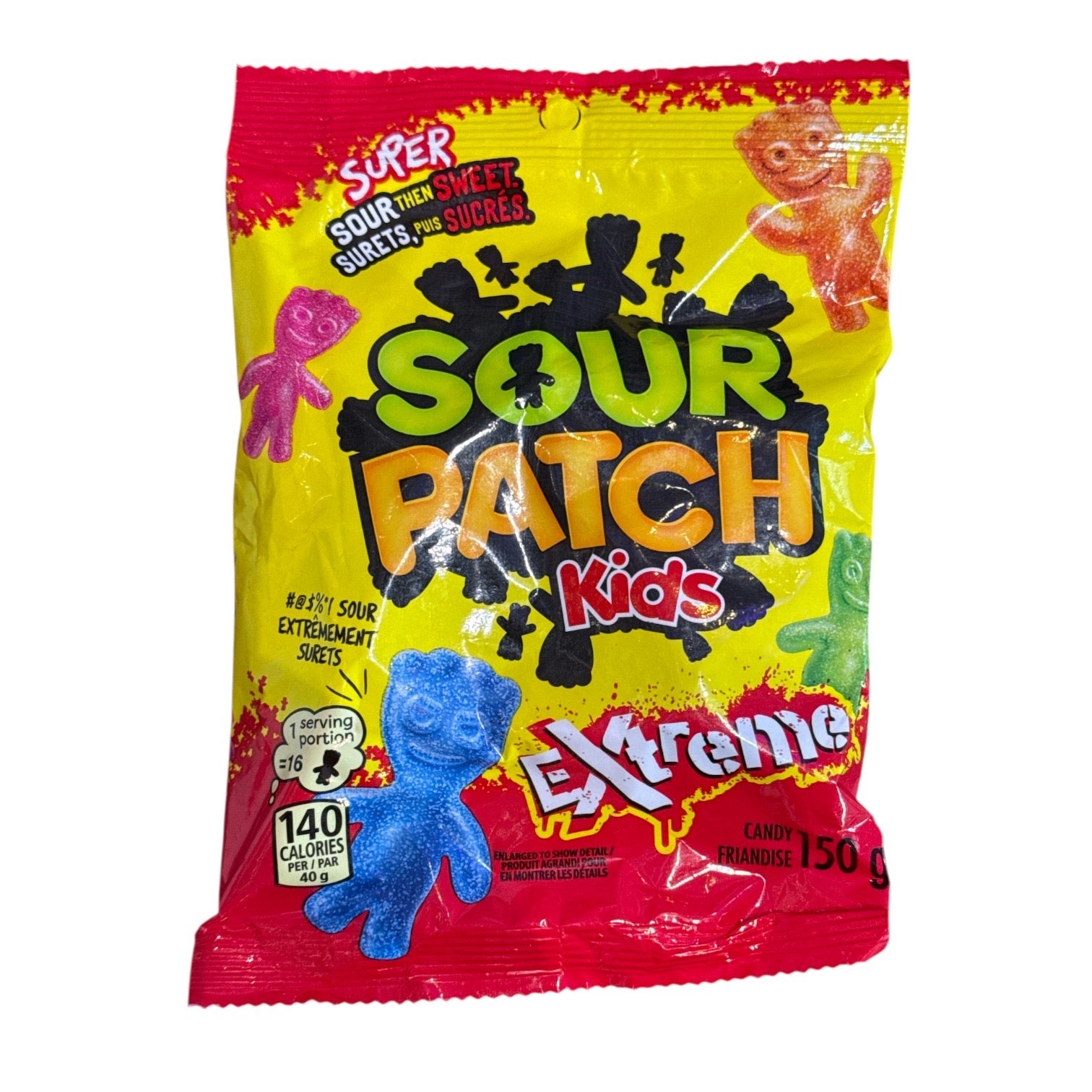 Sour Patch Kids Extreme Sour 150g (CANADA)