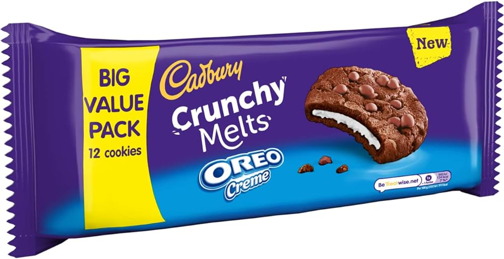 Oreo x Cadbury Crunchy Cookie Melts 156g (UK)
