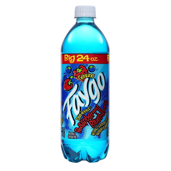 Faygo Raspberry & Blueberry 24oz (RARE AMERICAN)